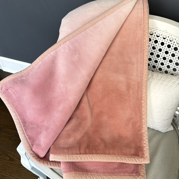 Ugg Ombré Pink Throw Blanket - Picture 2 of 5